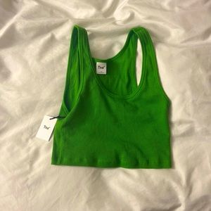 -vine green aritzia tank top